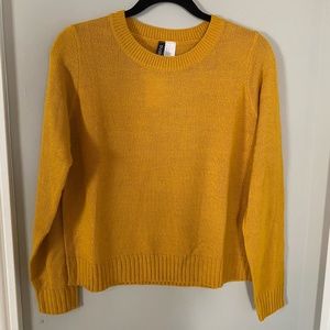 NWT H&M Sweater, Yellow, Size S